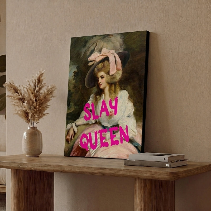 French Slay Queen Wall Art