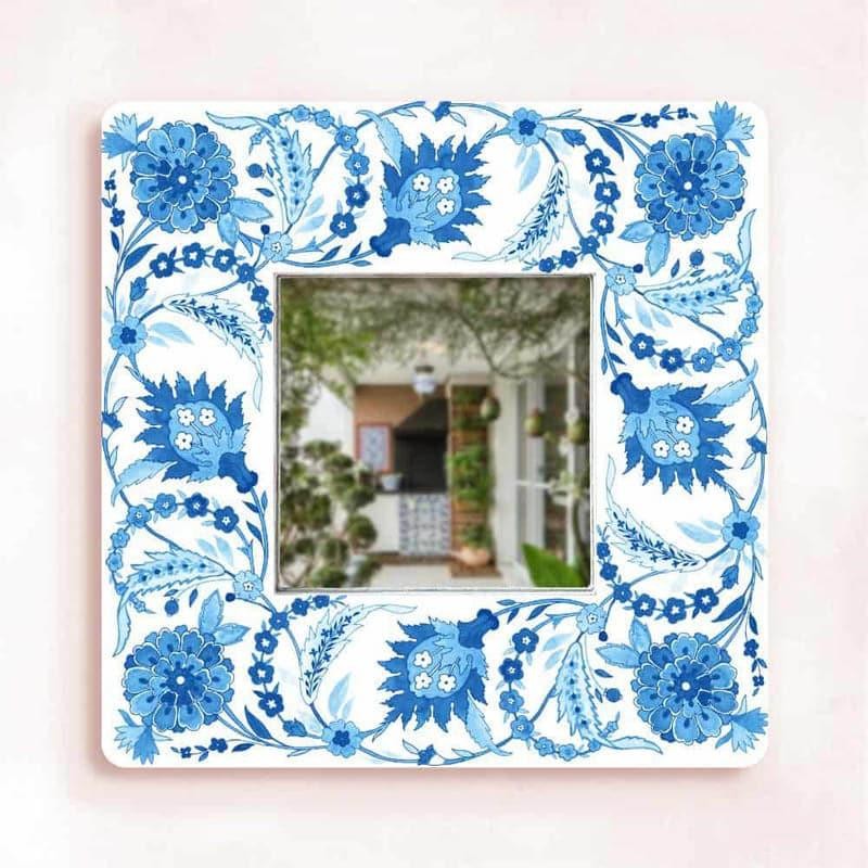 Ethnic Veli Designer Handpainted Mirror media 6