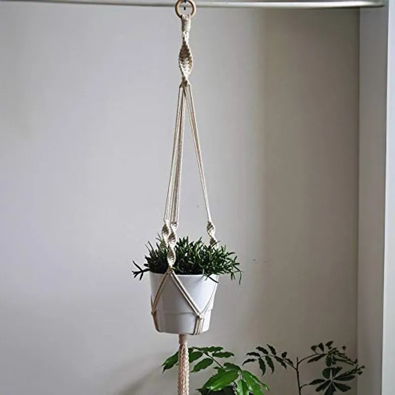 Grelita Macrame Planter - Set Of Five media 3