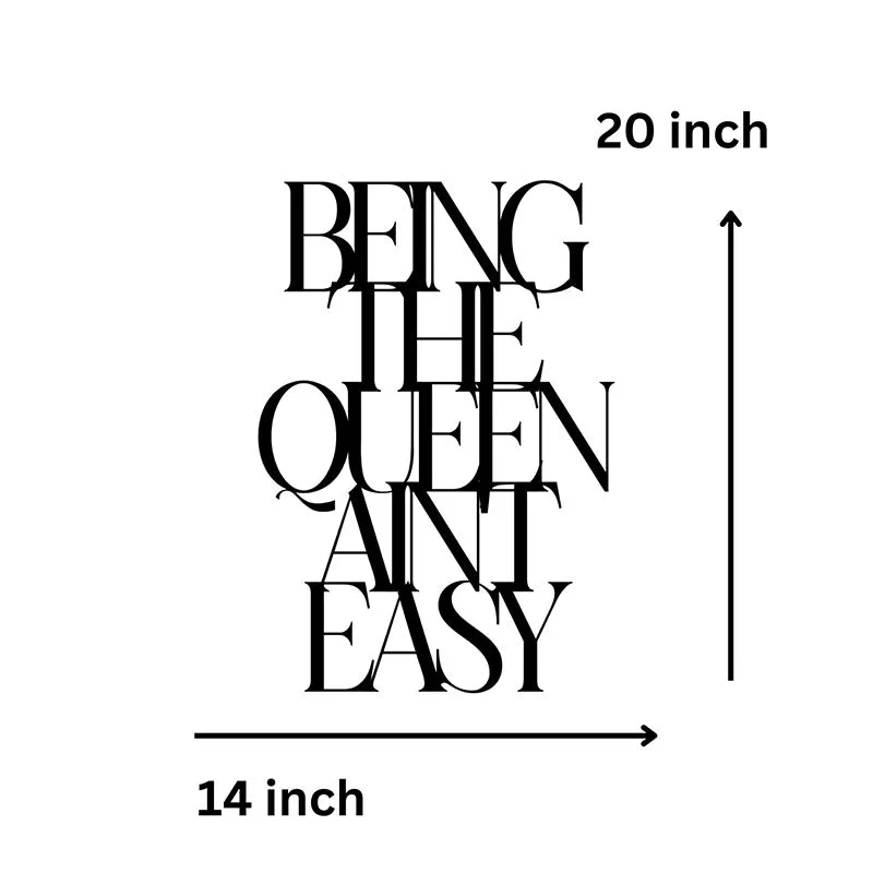 Being The Queen Ant Easy Iron Wall Accent media 5