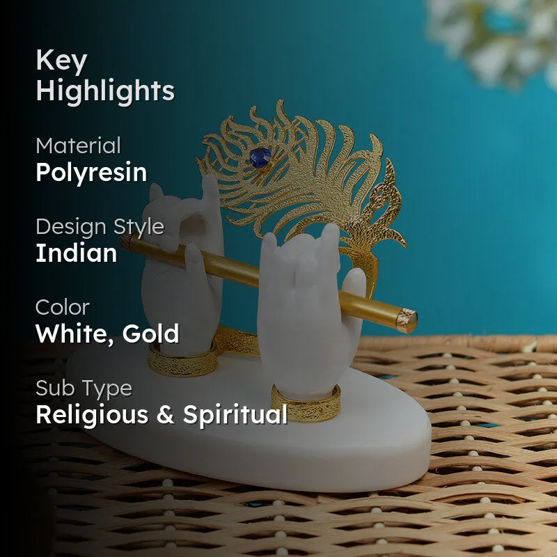 Bansuri Bliss Polyresin Showpiece media 2