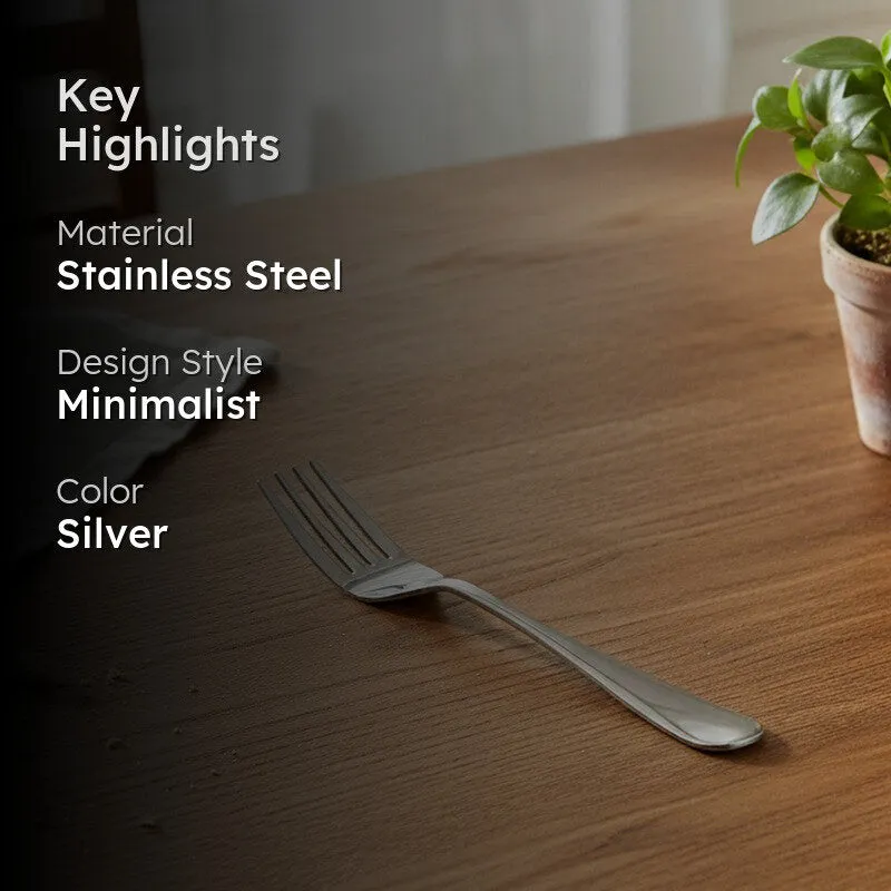 Meyer Stainless Steel Dinner Fork - Set Of Six media 2