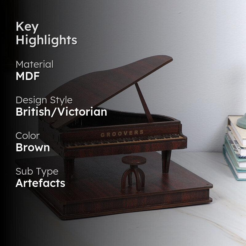 Symphony Piano Showpiece - Dark Brown media 2