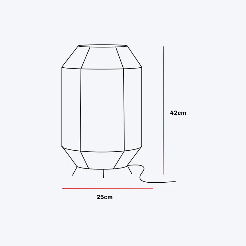 Fig Living Colour Story 400 Cotton Table Lamp - Multicolor media 6