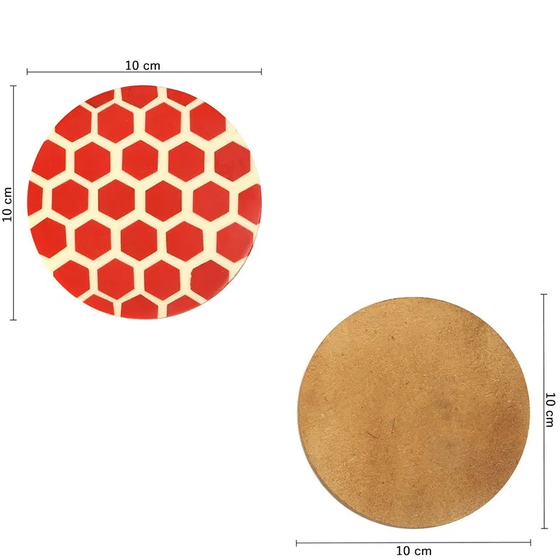 Vexis MDF Coaster - Seven Piece Set media 7