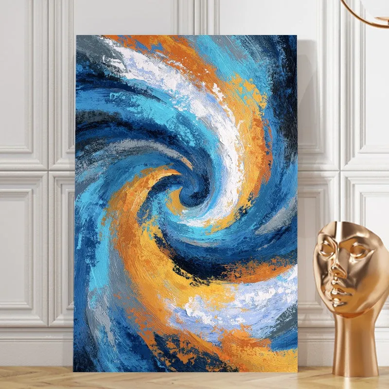 Cirqua Color Wave Canvas Wall Art media 8