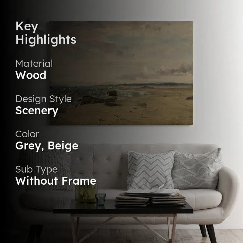 Desolate Shores Wood Wall Art media 2
