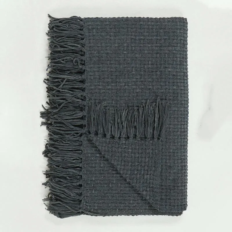 Cozy Loom Throw - Blue media 4