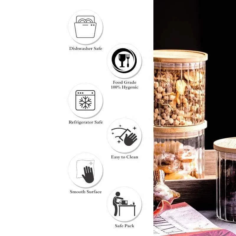 Sefona Storage Jar (685 mL Each) - Set Of Three media 6