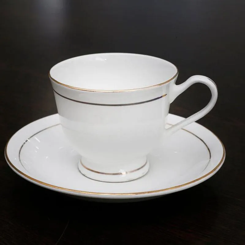 Echo Bone China Cup & Saucer (150 ML) - Twelve Piece Set media 3