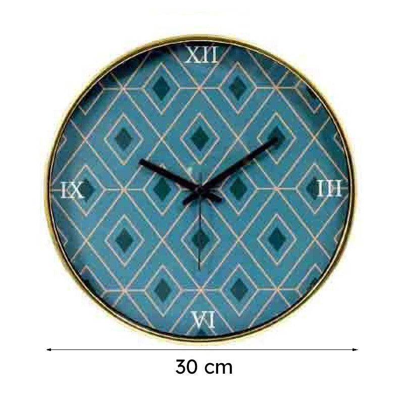 Geometric Pattern Diamond Wall Clock media 7