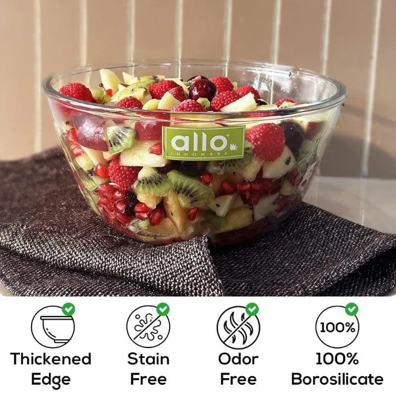 Nyra Glass Mixing Bowl - 1600 mL media 5