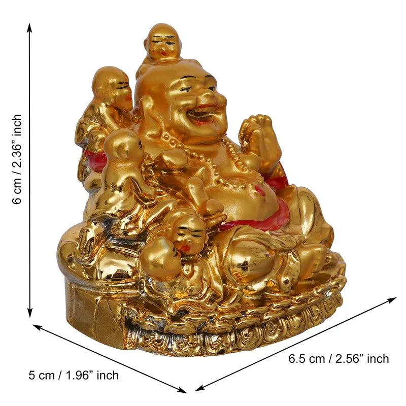 Laughing Buddha Play Showpiece media 6