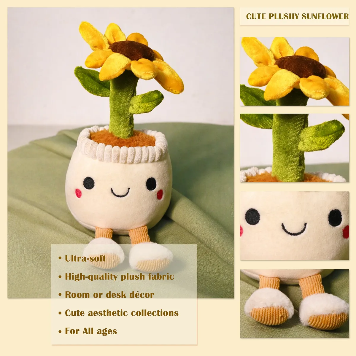GiggleBloom Sunflower Showpiece media 6