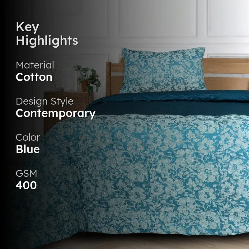 Teal Kanan Reversible Comforter media 2