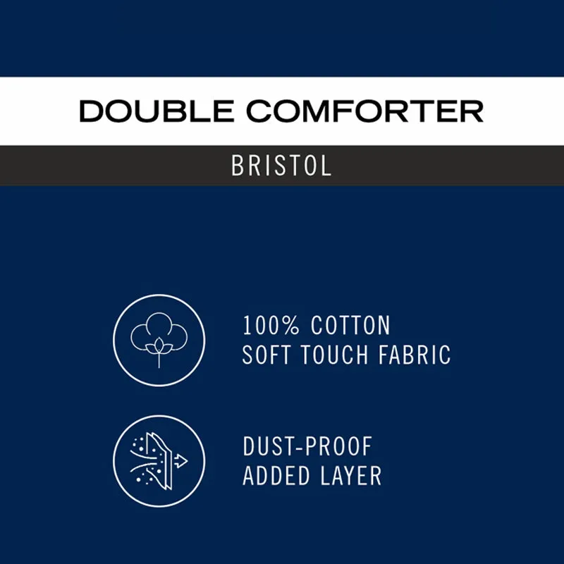 Nautica Nile Whisper Comforter (Purple,Grey) - 130 GSM media 7