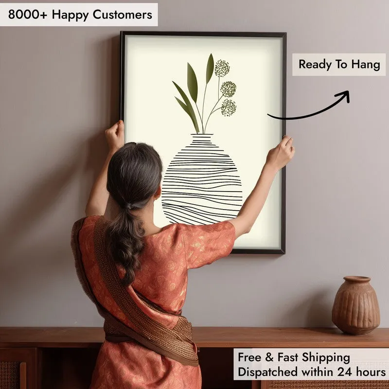 Woven Sanctuary Wall Art - Black Frame media 6