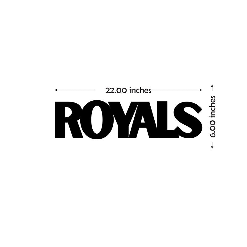 Royals Iron Wall Accent media 5