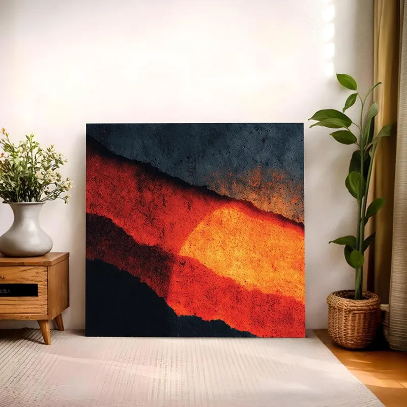 The Lava Lines Canvas Wall Art media 9