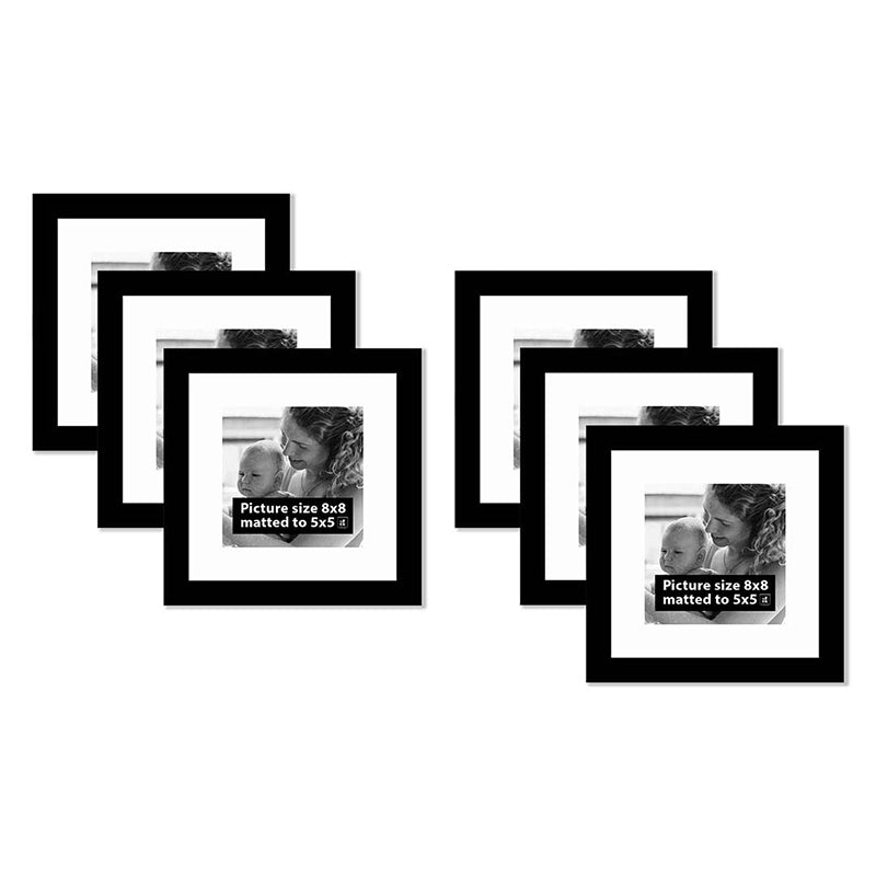 Willow Waves Photo Frame (Black) - Set Of Six media 3