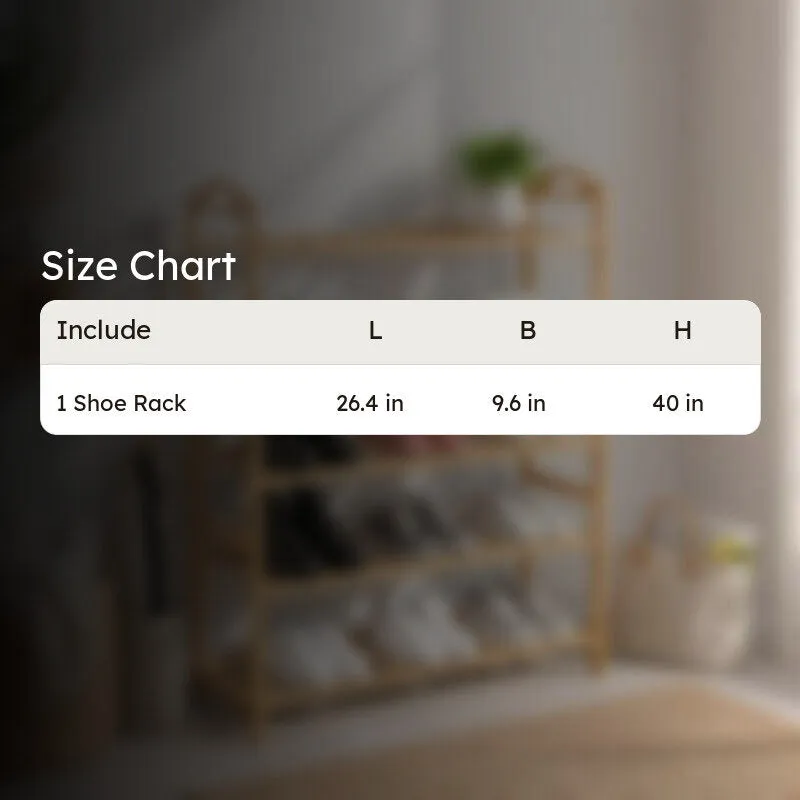 Rustic Mango Wood Shoe Rack media 8