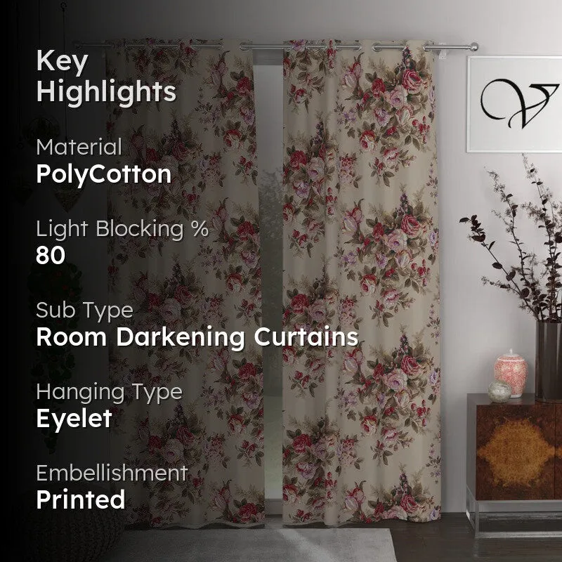 PetalGlow Curtains - Set of Two media 2