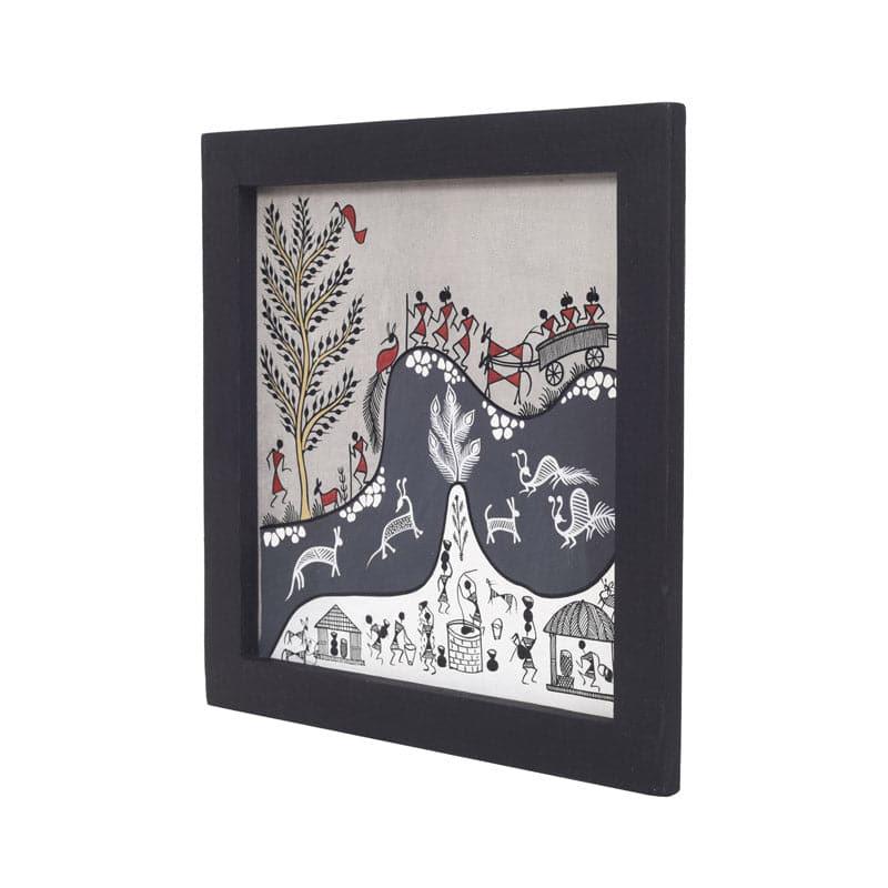 Vaya Warli Canvas Wall Art media 4