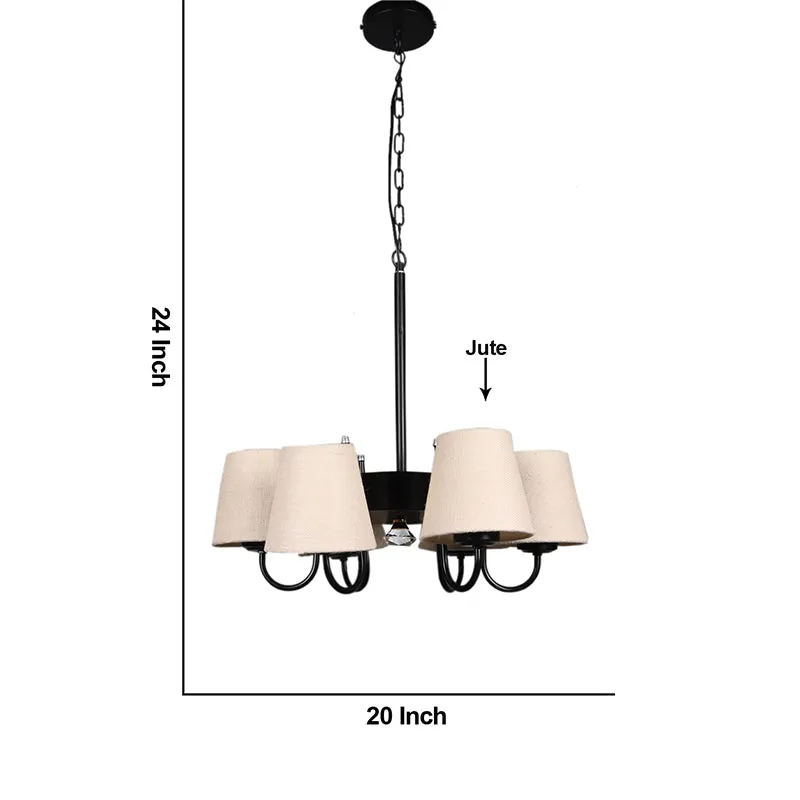 Viya Conical Ceiling Lamp - White media 5