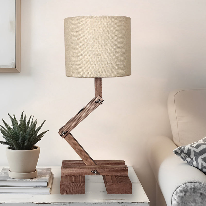 Jomari Jute Table Lamp - Beige media 3