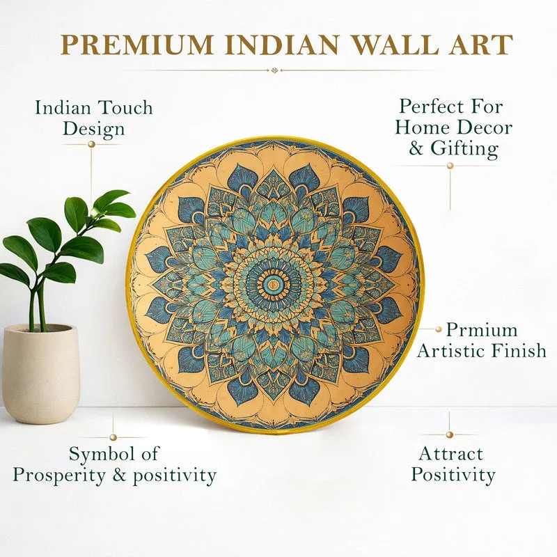 Intricate Mandala Paper Wall Art media 6