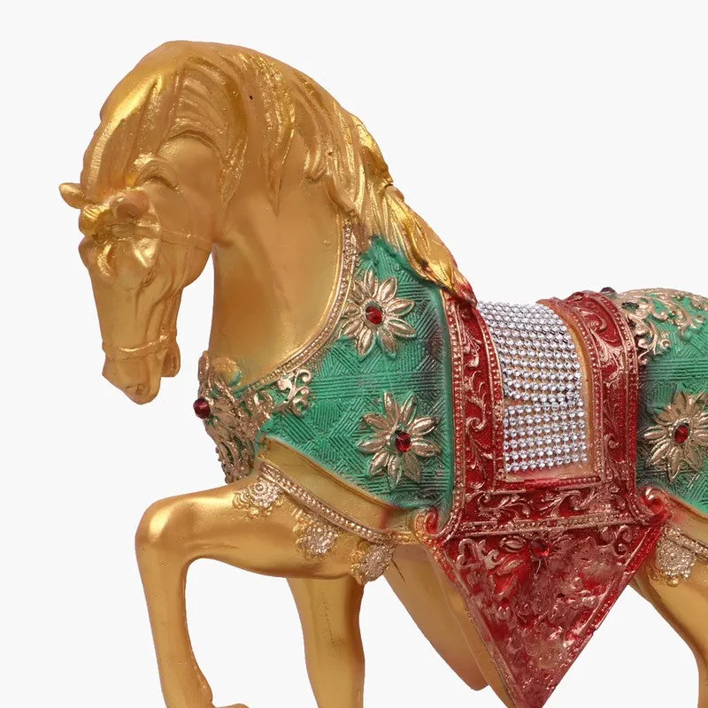 Heritage Horse Polyresin Showpiece media 4