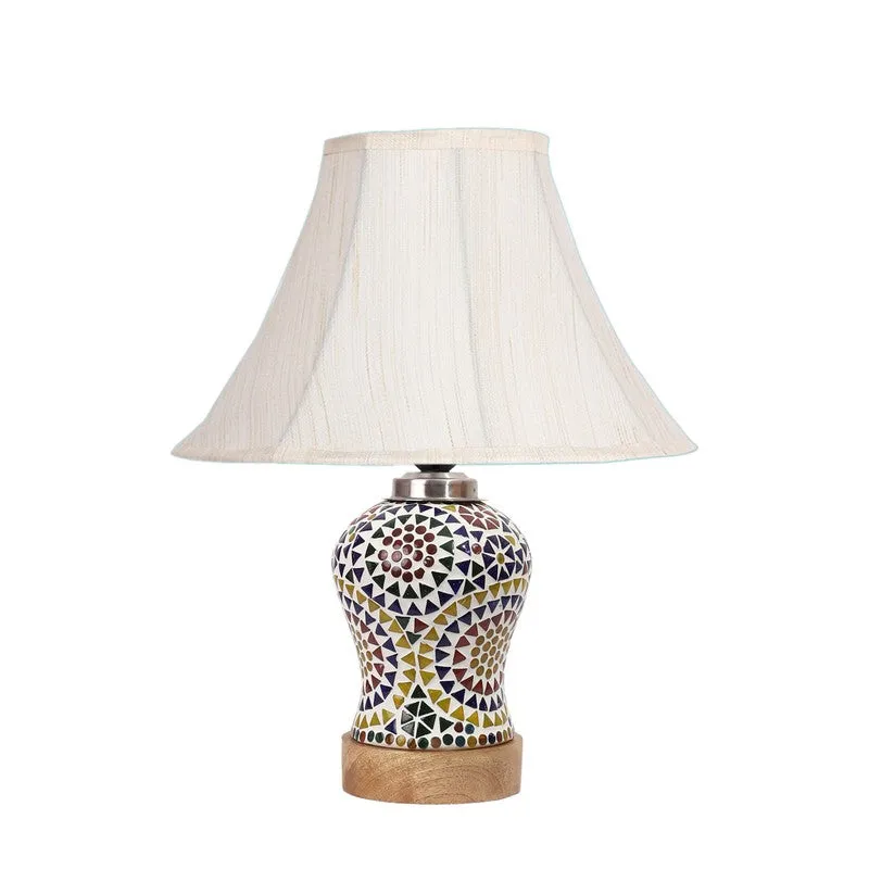 Zenira Wooden Table Lamp - Multicolor media 5