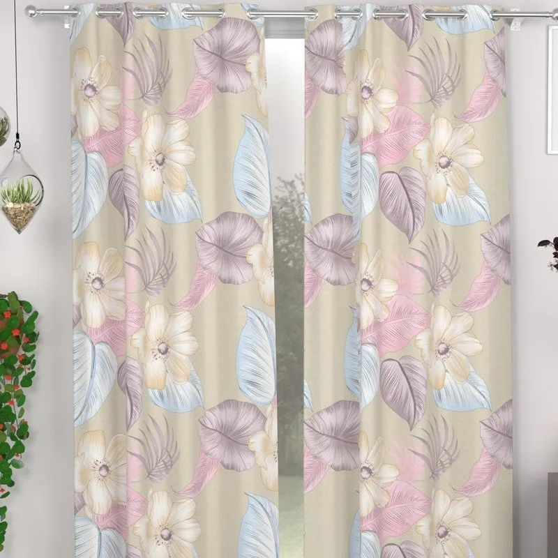 Floral Symphony Curtains - Set of Two media 4
