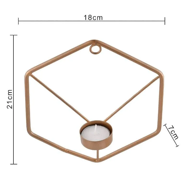 Hexagrid Candle Holder - Set Of Two media 6