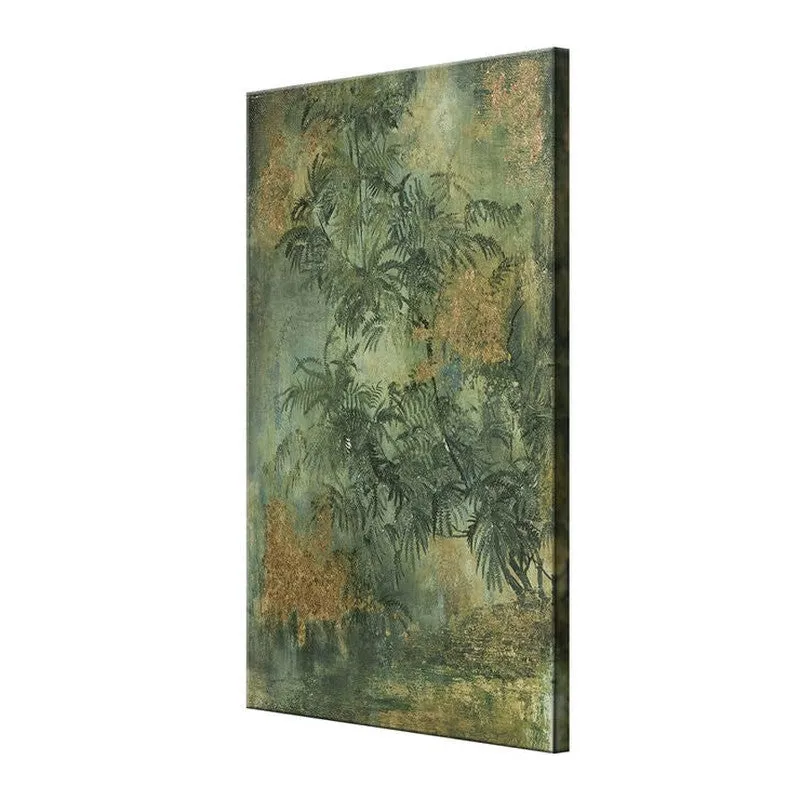 Faded Floral Poly Canvas Wall Painting media 5
