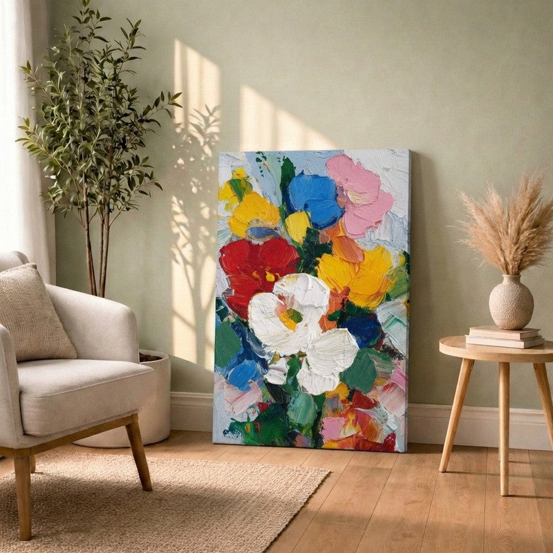 Floral Elegance Canvas Wall Art