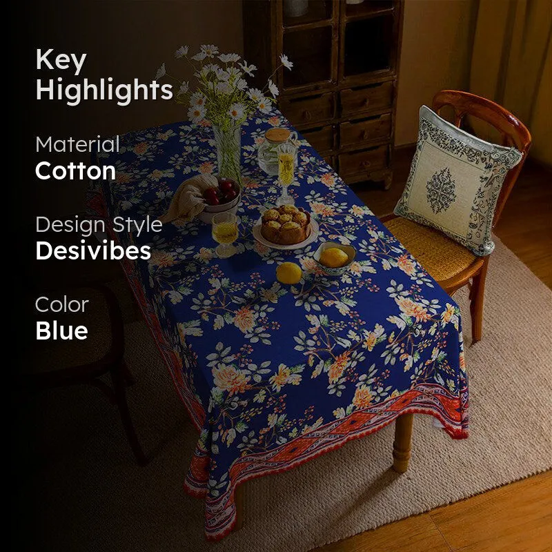 Cobalt Garden Table Cover media 2