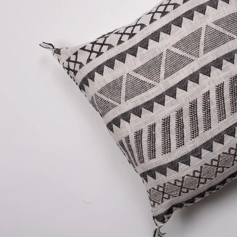 Aztech Glyph Embroidered Cushion Cover media 4