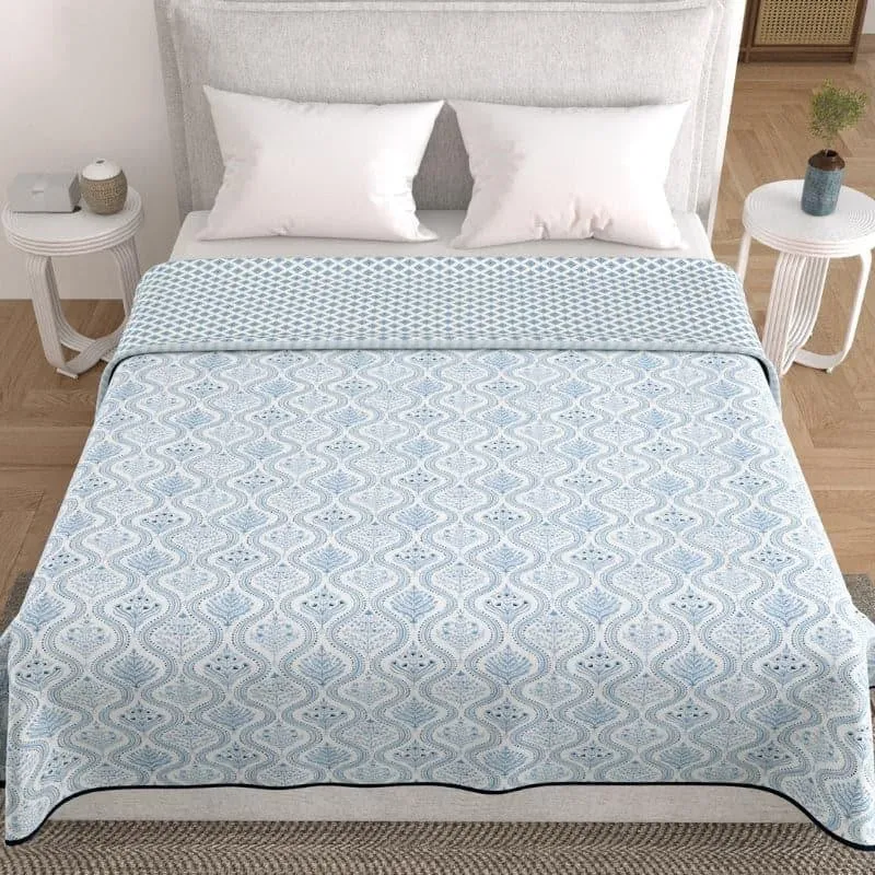 Gemma Ethnic Reversible Cotton Dohar  - 100 GSM media 4