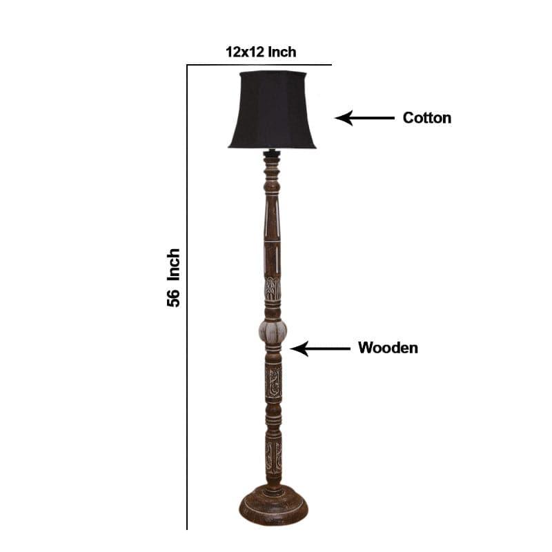 Colton Cone Floor Lamp - Black media 5
