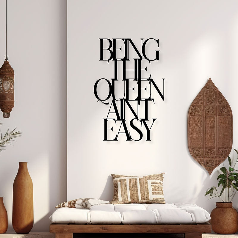 Being The Queen Ant Easy Iron Wall Accent