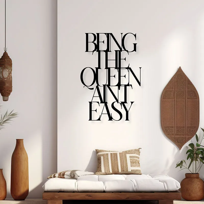 Being The Queen Ant Easy Iron Wall Accent media 1