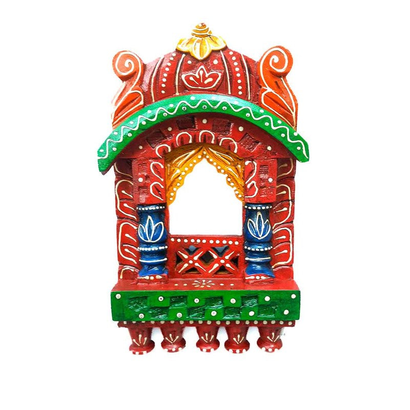 Royal  Jharokha Wooden Wall Accents media 3