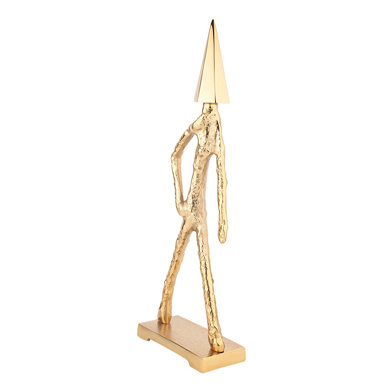 Arrowhead Man Showpiece - Gold media 4