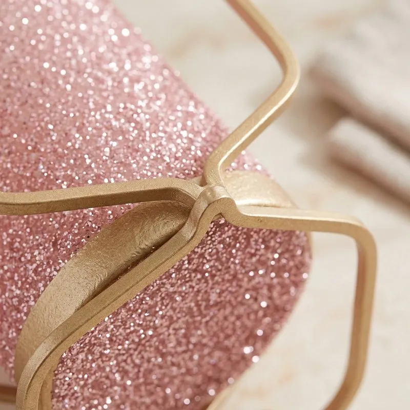 Suzette Double Votive - Baby Pink media 3
