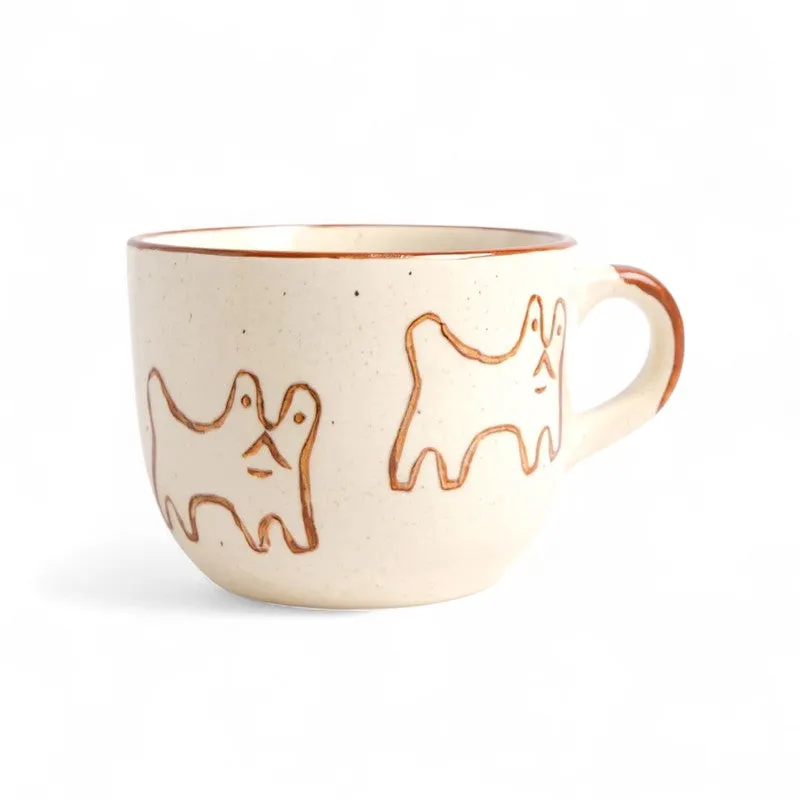 Peekaboo Ceramic Tea Cup (100 mL) media 4