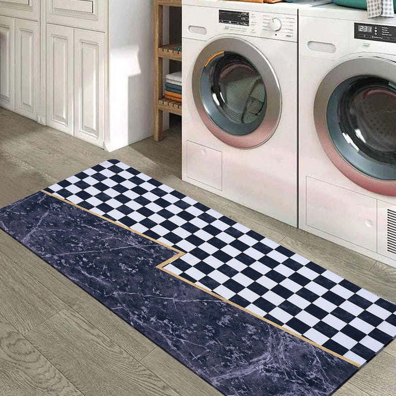 Aurvera Anti Skid Rubber Runner Rug