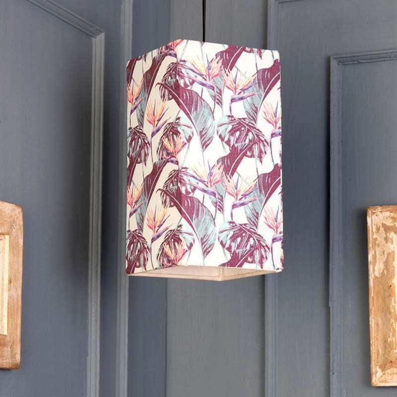 Tropical Fabric Ceiling Lamp media 3