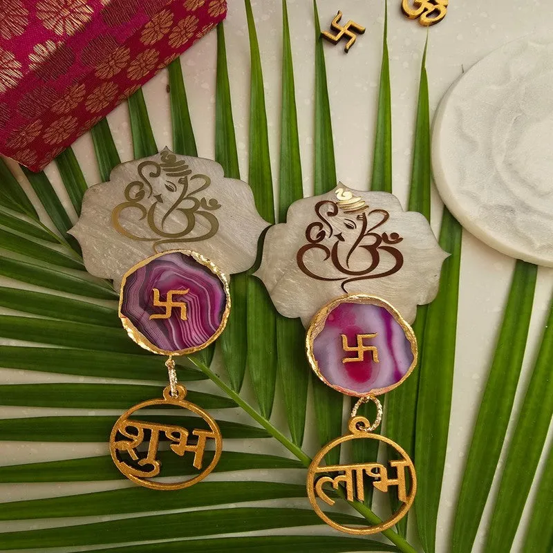 Svarna Swastik Latkan - Set Of Two media 3