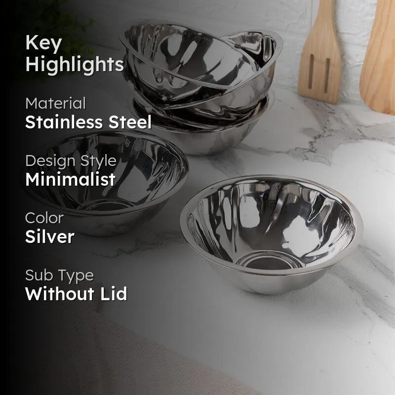 Nuksara Serving Bowl (700 mL Each) - Set Of Six media 2
